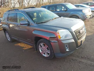 2012 GMC Terrain SLT-1 with VIN 2GKALUEK1C6237982, listed as a IAAI auction lot 41872736 with 148,641 mi miles. Bid and sale history available at carsss.com. Image 1.
