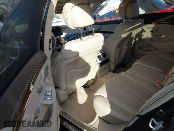 2014 Mercedes-Benz S-Class S 550 with VIN WDDUG8CB8EA043744, listed as a IAAI auction lot 41247182 with 97,163 mi miles. Bid and sale history available at carsss.com. Image 8.
