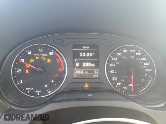 2016 Audi A3 1.8T Premium with VIN WAU67LFF3G1014804, listed as a Copart auction lot 84040434 with 189,136 mi miles and Clean Title. Bid and sale history available at carsss.com. Image 9.