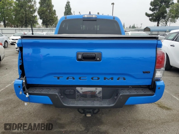 2021 Toyota Tacoma SR with VIN 3TMCZ5AN1MM426566, listed as a Copart auction lot 59613315 with 28,903 mi miles and Salvage title. Bid and sale history available at DreamBid. Image 6.