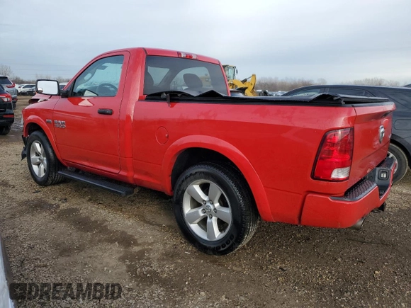 2013 Ram 1500 Express with VIN 3C6JR7AT9DG596620, listed as a Copart auction lot 87879805 with 178,554 mi miles and Salvage title. Bid and sale history available at DreamBid. Image 2.