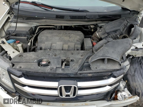2017 Honda Odyssey SE with VIN 5FNRL5H36HB024018, listed as a Copart auction lot 52437385 with 105,175 mi miles and Salvage Title. Bid and sale history available at carsss.com. Image 13.