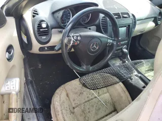 2006 Mercedes-Benz SLK-Class 5.5L AMG with VIN WDBWK73F56F127117, listed as a Copart auction lot 75090334 with 0 mi miles and Salvage Title. Bid and sale history available at carsss.com. Image 8.