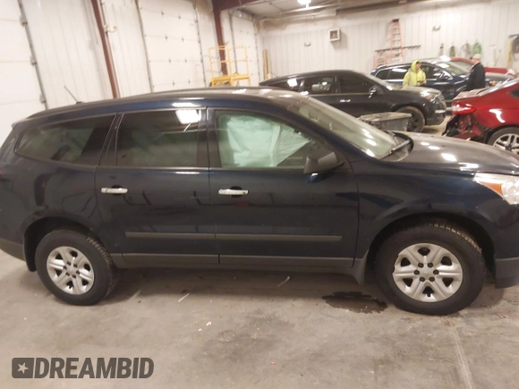 2012 Chevrolet Traverse LS with VIN 1GNKRFED9CJ154726, listed as a IAAI auction lot 41995244 with Not Provided miles and . Bid and sale history available at DreamBid. Image 12.
