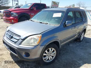 2005 Honda CR-V EX SE with VIN JHLRD78965C039871, listed as a IAAI auction lot 41981803 with 213,745 mi miles. Bid and sale history available at carsss.com. Image 2.