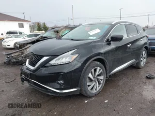 2019 Nissan Murano SL with VIN 5N1AZ2MS5KN142508, listed as a IAAI auction lot 42065451 with 111,546 mi miles and . Bid and sale history available at DreamBid. Image 2.