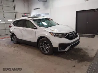 2020 Honda CR-V EX with VIN 2HKRW1H59LH414140, listed as a IAAI auction lot 41374885 with 46,674 mi miles. Bid and sale history available at carsss.com. Image 1.