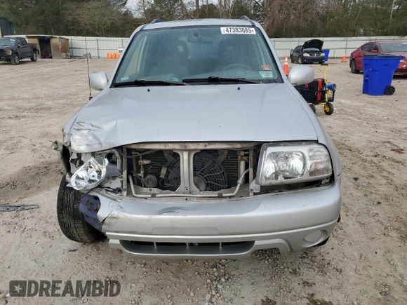 2002 Suzuki XL7 with VIN JS3TY92V624110373, listed as a Copart auction lot 47383085 with 276,249 mi miles and Clean Title. Bid and sale history available at carsss.com. Image 5.