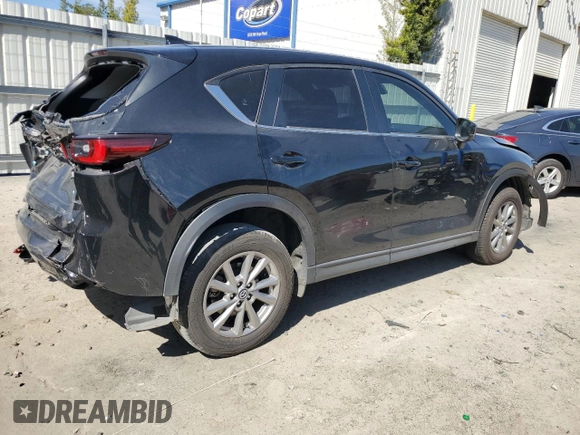 2022 Mazda CX-5 2.5 S Preferred Package with VIN JM3KFBCM3N0570655, listed as a Copart auction lot 48049955 with 39,620 mi miles and Salvage Title. Bid and sale history available at carsss.com. Image 3.