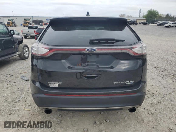 2015 Ford Edge Titanium with VIN 2FMTK4K91FBB31094, listed as a Copart auction lot 51283425 with 166,636 mi miles and Clean Title. Bid and sale history available at carsss.com. Image 6.