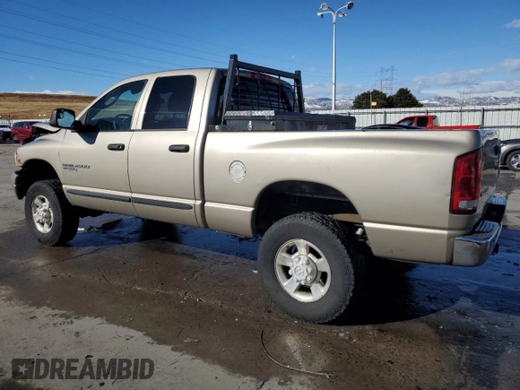 2005 Dodge Ram 2500 SLT with VIN 3D7KS28C85G850111, listed as a Copart auction lot 79406224 with 319,610 mi miles and Salvage Title. Bid and sale history available at carsss.com. Image 2.