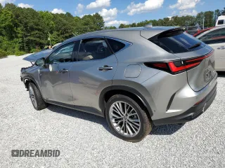 2022 Lexus NX 350h Luxury with VIN JTJHKCEZ0N2003737, listed as a Copart auction lot 56185694 with 37,447 mi miles and Salvage Title. Bid and sale history available at DreamBid. Image 2.