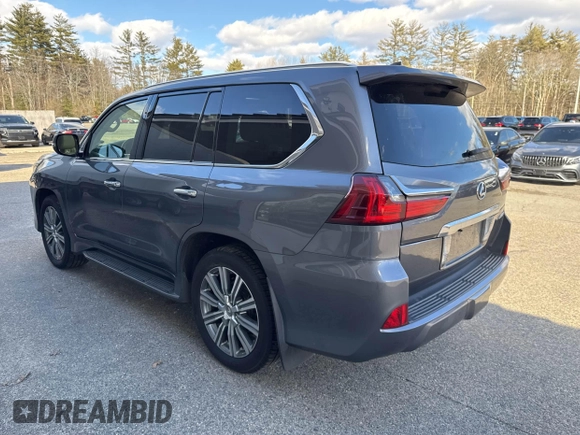 2017 Lexus LX 570 with VIN JTJHY7AX6H4242003, listed as a IAAI auction lot 41761727 with 115,344 mi miles and . Bid and sale history available at DreamBid. Image 3.