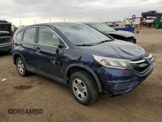 2015 Honda CR-V LX with VIN 2HKRM4H3XFH606824, listed as a Copart auction lot 52191145 with 148,720 mi miles and Salvage Title. Bid and sale history available at DreamBid. Image 4.