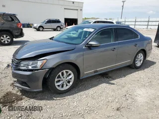 2016 Volkswagen Passat S with VIN 1VWAS7A37GC018646, listed as a Copart auction lot 55809525 with 68,573 mi miles and Salvage title. Bid and sale history available at DreamBid. Image 1.