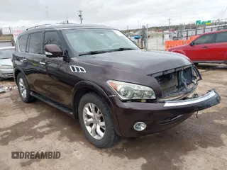 2012 Infiniti QX56 7-passenger z VIN JN8AZ2NE1C9017551, wystawiony jako IAAI lot #41828339 z przebiegiem 203 551 mil mil oraz . Historia ofert i sprzedaży dostępna na DreamBid. Obrazek 1.