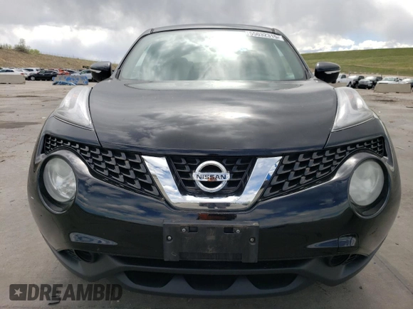 2015 Nissan Juke S with VIN JN8AF5MR5FT508128, listed as a Copart auction lot 55032315 with 92,088 mi miles and Salvage Title. Bid and sale history available at DreamBid. Image 5.