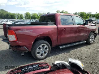 2022 Ram 1500 Big Horn z VIN 1C6RRFFGXNN296442, wystawiony jako Copart lot #64558045 z przebiegiem 33 925 mil mil oraz Szkoda całkowita • Salvage title. Historia ofert i sprzedaży dostępna na DreamBid. Obrazek 3.