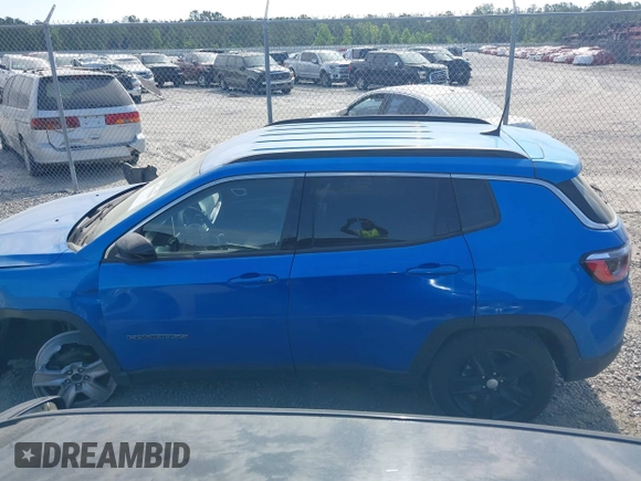 2022 Jeep Compass Latitude with VIN 3C4NJCBB6NT229148, listed as a IAAI auction lot 42342559 with 26,915 mi miles and . Bid and sale history available at DreamBid. Image 14.