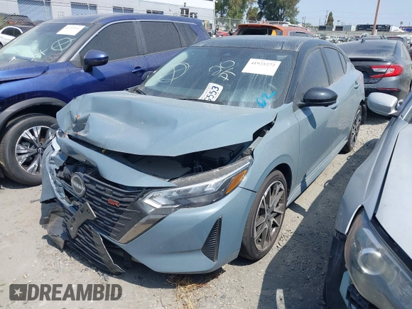 2024 Nissan Sentra SR with VIN 3N1AB8DV7RY285157, listed as a IAAI auction lot 41925272 with 4,173 mi miles and . Bid and sale history available at DreamBid. Image 2.