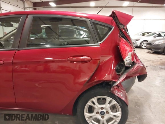 2016 Ford Fiesta SE with VIN 3FADP4EJ4GM114764, listed as a IAAI auction lot 40164385 with 144,336 mi miles. Bid and sale history available at carsss.com. Image 17.