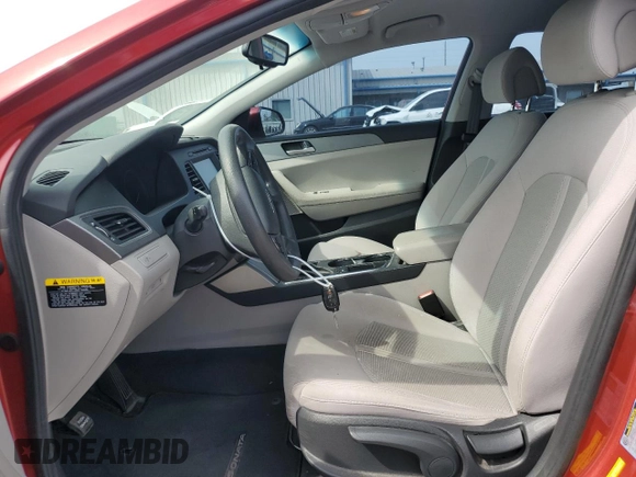 2017 Hyundai Sonata 2.4L with VIN 5NPE24AF4HH555834, listed as a Copart auction lot 53065195 with 103,853 mi miles and Clean Title. Bid and sale history available at carsss.com. Image 7.