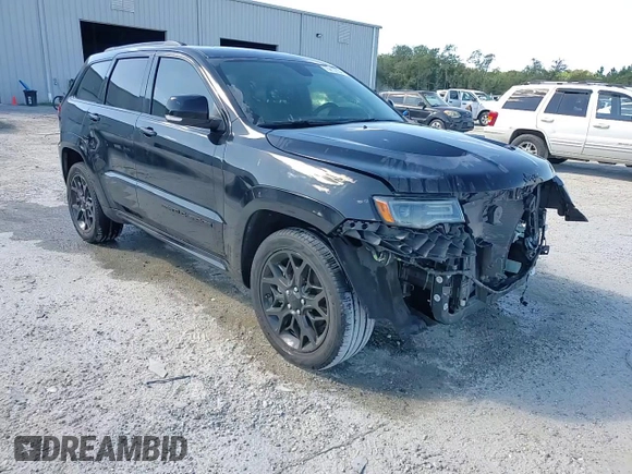 2021 Jeep Grand Cherokee Limited with VIN 1C4RJEBG3MC785324, listed as a Copart auction lot 75812754 with 33,205 mi miles and Salvage title. Bid and sale history available at DreamBid. Image 15.