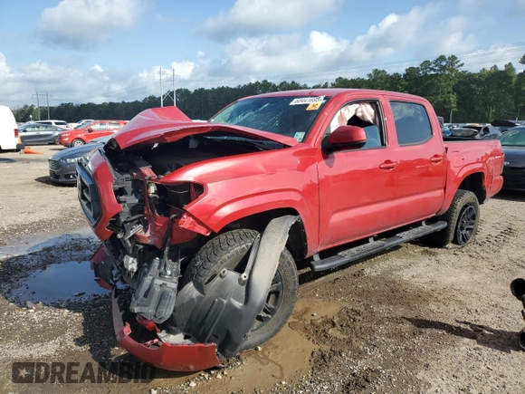 2022 Toyota Tacoma SR with VIN 3TMCZ5AN8NM482621, listed as a Copart auction lot 60441695 with 85,727 mi miles and Salvage title. Bid and sale history available at DreamBid. Image 1.