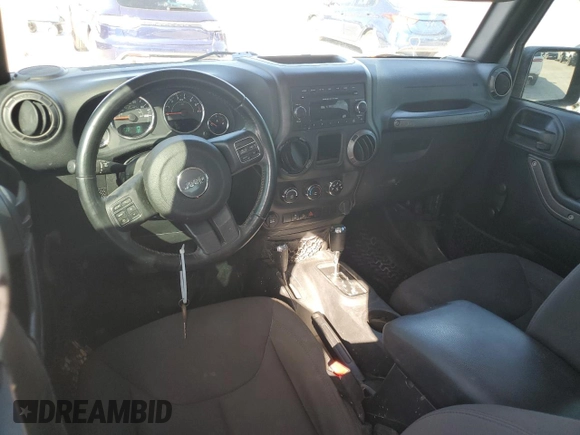 2018 Jeep Wrangler Unlimited Sport with VIN 1C4BJWDG4JL911688, listed as a Copart auction lot 64243545 with 66,718 mi miles and Salvage title. Bid and sale history available at DreamBid. Image 8.