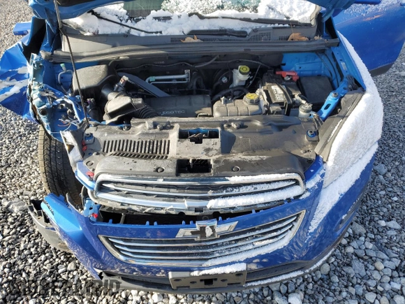 2016 Chevrolet Trax LT with VIN KL7CJPSB2GB761013, listed as a Copart auction lot 51983705 with 114,741 mi miles and Salvage Title. Bid and sale history available at carsss.com. Image 14.