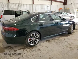 2023 Jaguar XF R-Dynamic SE with VIN SAJBL4GX0PCY93341, listed as a Copart auction lot 72387964 with 17,276 mi miles and Salvage Title. Bid and sale history available at carsss.com. Image 3.