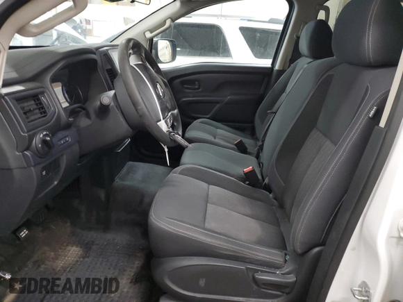 2022 Nissan Titan S with VIN 1N6AA1EC5NN107160, listed as a Copart auction lot 86115424 with 42,140 mi miles and Salvage title. Bid and sale history available at DreamBid. Image 7.