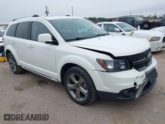 2016 Dodge Journey Crossroad Plus z VIN 3C4PDCGB9GT148592, wystawiony jako IAAI lot #41637712 z przebiegiem 145 662 mil mil oraz . Historia ofert i sprzedaży dostępna na DreamBid. Obrazek 1.