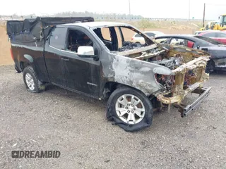 2017 Chevrolet Colorado 2WD LT with VIN 1GCHSCEA5H1259282, listed as a IAAI auction lot 41577894 with 1 mi miles. Bid and sale history available at carsss.com. Image 1.