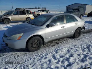 2003 Honda Accord LX z VIN 1HGCM55343A043483, wystawiony jako Copart lot #44554955 z przebiegiem 247 119 mil mil oraz Szkoda całkowita • Salvage title. Historia ofert i sprzedaży dostępna na DreamBid. Obrazek 1.