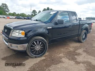 2005 Ford F-150 XLT with VIN 1FTRX12535KC63757, listed as a IAAI auction lot 42044503 with 247,891 mi miles. Bid and sale history available at carsss.com. Image 2.