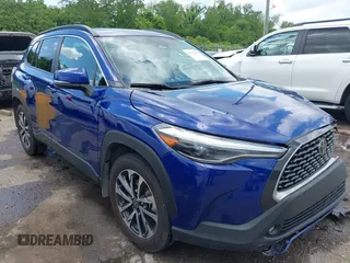 2023 Toyota Corolla Cross XLE with VIN 7MUEAAAG7PV065106, listed as a IAAI auction lot 42168195 with 6,519 mi miles and . Bid and sale history available at DreamBid. Image 1.