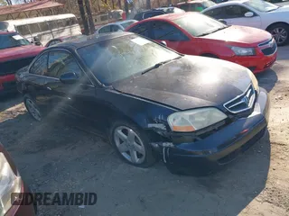 2001 Acura CL Type S with VIN 19UYA42601A025258, listed as a IAAI auction lot 41145595 with 1 mi miles. Bid and sale history available at carsss.com. Image 1.