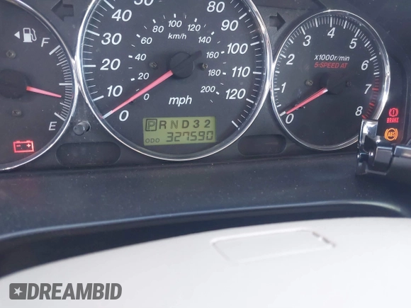 2005 Mazda MPV LX with VIN JM3LW28J650536535, listed as a IAAI auction lot 41569472 with 327,590 mi miles. Bid and sale history available at carsss.com. Image 7.