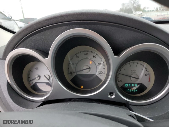 2008 Chrysler Sebring Touring with VIN 1C3LC56K38N272216, listed as a Copart auction lot 80741024 with 175,954 mi miles and Salvage Title. Bid and sale history available at carsss.com. Image 9.