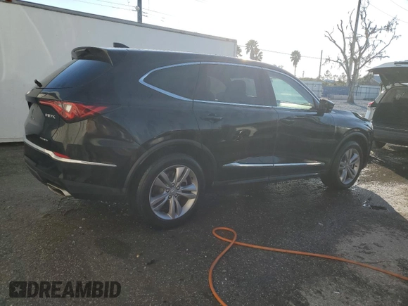 2022 Acura MDX with VIN 5J8YE1H37NL002750, listed as a Copart auction lot 86896934 with 29,089 mi miles and Non Repairable. Bid and sale history available at carsss.com. Image 3.