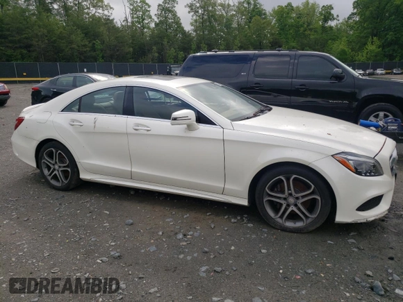 2016 Mercedes-Benz CLS 400 with VIN WDDLJ6HB3GA178742, listed as a Copart auction lot 53030195 with 70,312 mi miles and Salvage title. Bid and sale history available at DreamBid. Image 4.