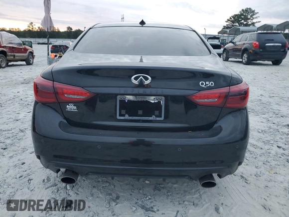 2023 Infiniti Q50 Sensory z VIN JN1EV7CP5PM511959, wystawiony jako Copart lot #70436554 z przebiegiem 26 063 mil mil oraz Czysty tytuł • Clean title. Historia ofert i sprzedaży dostępna na DreamBid. Obrazek 6.