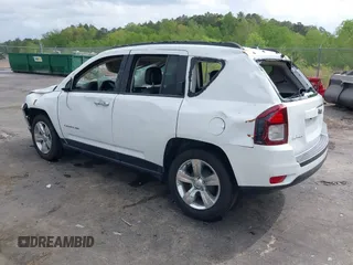 2016 Jeep Compass High Altitude Edition with VIN 1C4NJCEA9GD615042, listed as a IAAI auction lot 41898022 with 95,327 mi miles. Bid and sale history available at carsss.com. Image 3.