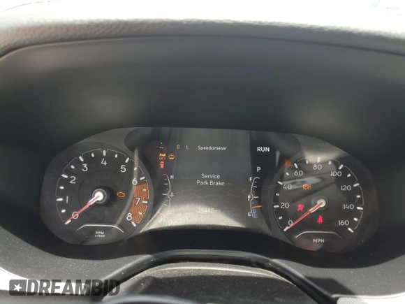 2022 Jeep Compass Latitude Lux с VIN 3C4NJDFB5NT131065, выставлен на аукционе Copart как лот 54093045 с пробегом 28 445 миль миль и Списание • Salvage title. История ставок и продаж доступна на DreamBid. Изображение 9.