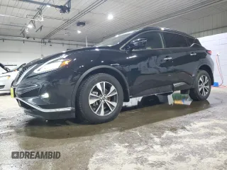 2023 Nissan Murano SV z VIN 5N1AZ2BS4PC109540, wystawiony jako Copart lot #47280785 z przebiegiem 18 022 mil mil oraz Szkoda całkowita • Salvage title. Historia ofert i sprzedaży dostępna na DreamBid. Obrazek 1.