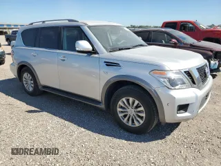 2017 Nissan Armada SL with VIN JN8AY2ND1H9008480, listed as a Copart auction lot 71732274 with 163,144 mi miles and Salvage Title. Bid and sale history available at carsss.com. Image 4.