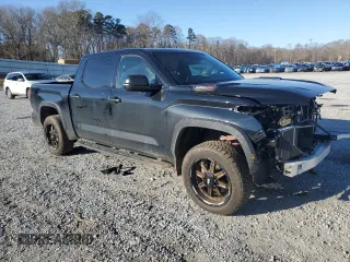 2024 Toyota Tundra TRD Pro Hybrid with VIN 5TFPC5DB0RX077194, listed as a Copart auction lot 42819155 with 16,387 mi miles and Salvage title. Bid and sale history available at DreamBid. Image 4.