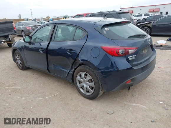 2015 Mazda 3 i Sport with VIN 3MZBM1K72FM158887, listed as a IAAI auction lot 41449026 with 121,393 mi miles and . Bid and sale history available at DreamBid. Image 3.