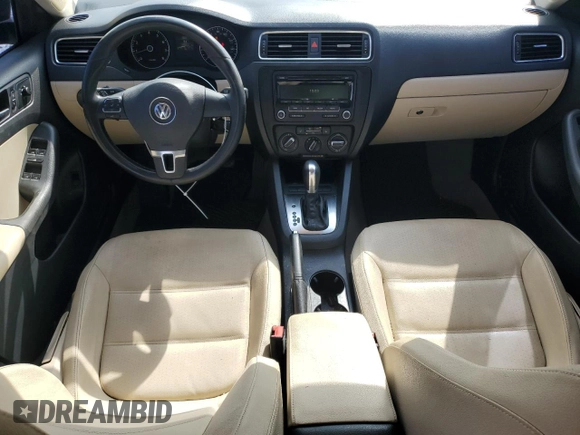 2012 Volkswagen Jetta SE with VIN 3VWDX7AJ3CM114196, listed as a Copart auction lot 61236545 with 128,893 mi miles and Salvage title. Bid and sale history available at DreamBid. Image 8.